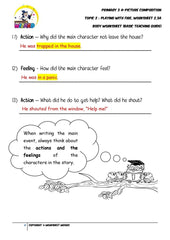 Basic Teaching Guide for Body worksheet - Playing with fire - Worksheet Wizard