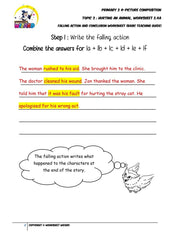 Basic Teaching Guide for Conclusion worksheet - Hurting an animal - Worksheet Wizard