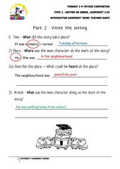 Basic Teaching Guide for Introduction worksheet - Hurting an animal - Worksheet Wizard