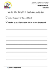 Conclusion Worksheet - Helping a stray cat - Worksheet Wizard