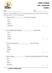 Conjunctions Exercise 3 - Student Worksheet - Worksheet Wizard