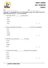 Conjunctions Exercise 5 - Student Worksheet - Worksheet Wizard