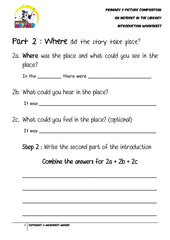 Introduction Worksheet - An incident in the library - Worksheet Wizard