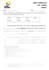 Pronouns Cloze 2 - Student Worksheet - Worksheet Wizard