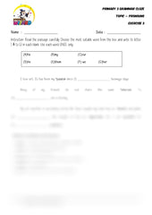 Pronouns Cloze 3 - Student Worksheet - Worksheet Wizard