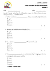 Pronouns Exercise 2- Student Worksheet - Worksheet Wizard