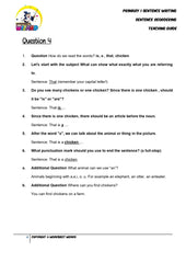 Sentence reordering exercise 7 - Teaching Guide and Answer Key - Worksheet Wizard