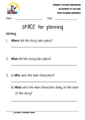 SPACE Planning Worksheet for An accident at the park - Worksheet Wizard