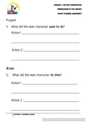 SPACE Planning worksheet for Misbehaving in the Library - Worksheet Wizard