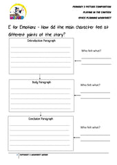 SPACE Planning Worksheet for Playing in the canteen - Worksheet Wizard