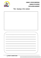 SPACE Planning worksheet for Queuing in the canteen - Worksheet Wizard