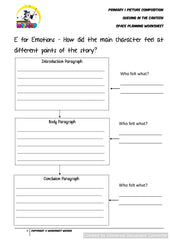 SPACE Planning worksheet for Queuing in the canteen - Worksheet Wizard