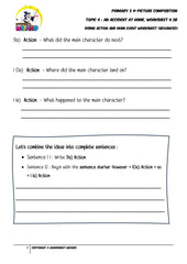 Student's Copy for Advanced Body worksheet - An accident at home - Worksheet Wizard