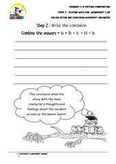 Student's Copy for Advanced Conclusion worksheet - Playing with fire - Worksheet Wizard