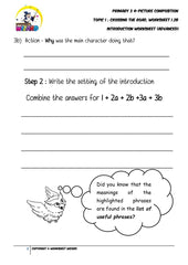 Student's Copy for Advanced Introduction worksheet - Crossing the road - Worksheet Wizard