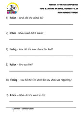 Student's Copy for Basic Body worksheet - Hurting an animal - Worksheet Wizard