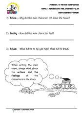 Student's Copy for Basic Body worksheet - Playing with fire - Worksheet Wizard