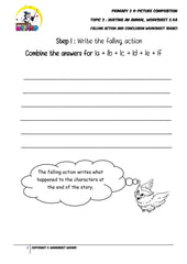 Student's Copy for Basic Conclusion worksheet - Hurting an animal - Worksheet Wizard