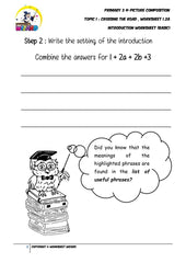 Student's Copy for Basic Introduction worksheet - Crossing the road - Worksheet Wizard