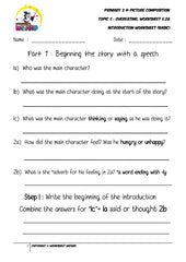 Student's Copy for Basic Introduction worksheet - Overeating - Worksheet Wizard