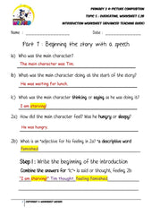 Teaching Guide for Advanced Introduction worksheet - Overeating - Worksheet Wizard