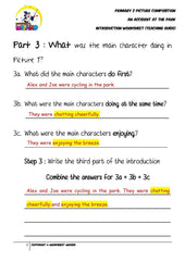 Teaching Guide for Introduction Worksheet - An accident at the park - Worksheet Wizard