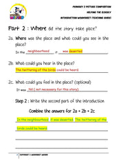 Teaching Guide for Introduction Worksheet - Helping the elderly - Worksheet Wizard