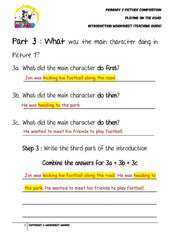 Teaching Guide for Introduction Worksheet - Playing on the road - Worksheet Wizard