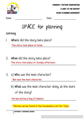 Teaching Guide for SPACE Planning worksheet for A visit to the dentist - Worksheet Wizard