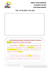 Teaching Guide for SPACE Planning worksheet for An Accident in the Park - Worksheet Wizard