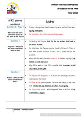 Topic Notes for An Accident in the park - Worksheet Wizard