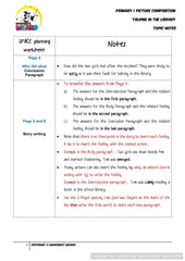 Topic Notes for Talking in the library - Worksheet Wizard